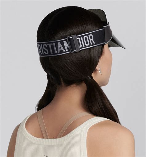 dior club 1 visor black|DiorClub V1U Black Dior Oblique Visor.